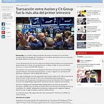 Transaccin entre Avolon y Cit Group fue la ms alta del primer trimestre